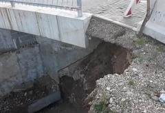Radovi na cesti izazvali urušavanje na 'novom mostu' u Mostaru